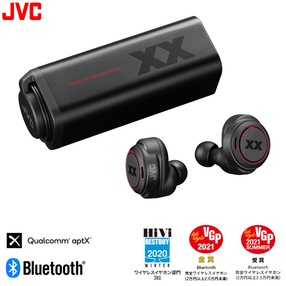 JVC HA-XC90T Bluetooth完全ワイヤレスイヤホン TWS - オーディオ機器