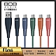 808 Audio FLEXI系列Type-c 1.2m快速充電線-CB30103 product thumbnail 1