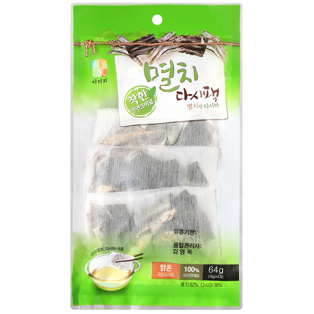 SEOKHA 小魚昆布風味湯包(64g)