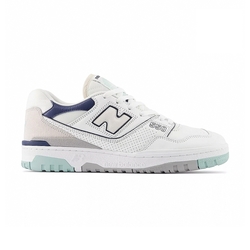 New Balance NB 550 男女 白藍灰色 復古 板鞋 籃球鞋型 休閒鞋 BB550WCA