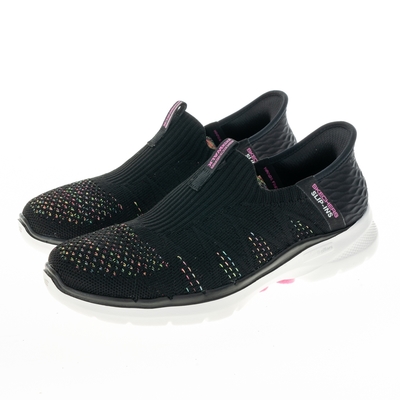 SKECHERS 女鞋 健走鞋 瞬穿舒適科技 GO WALK 6 - 124566BKMT