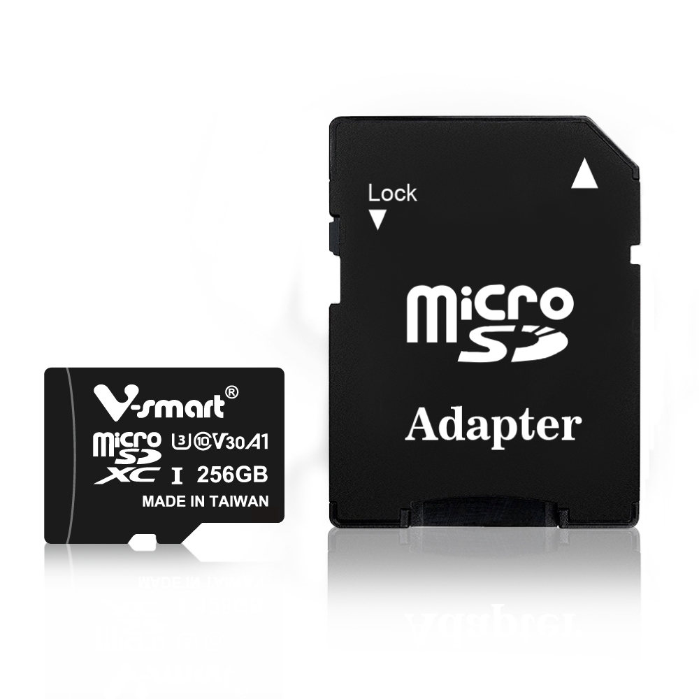 V-smart Kratos MicroSDXC UHS-I U3V30A1記憶卡256GB