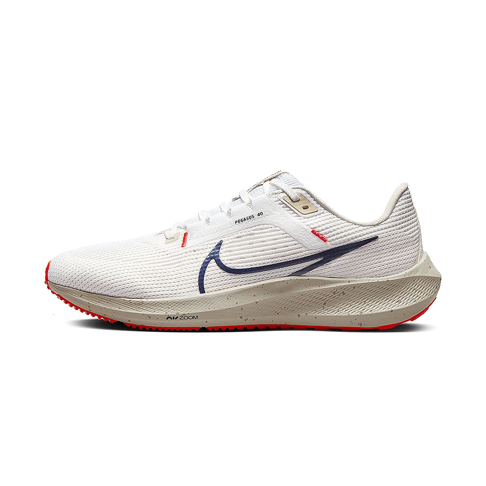 Nike Air Zoom Pegasus 40 男白奶茶小飛馬運動路跑慢跑鞋DV3853-100