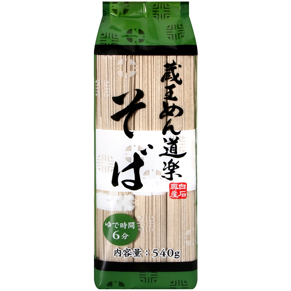 白石興產 藏王道樂蕎麥麵(540g)