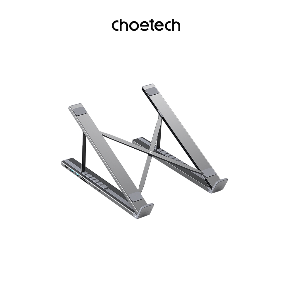 Choetech M48 7合1 USB-C HUB 筆電支架集線器