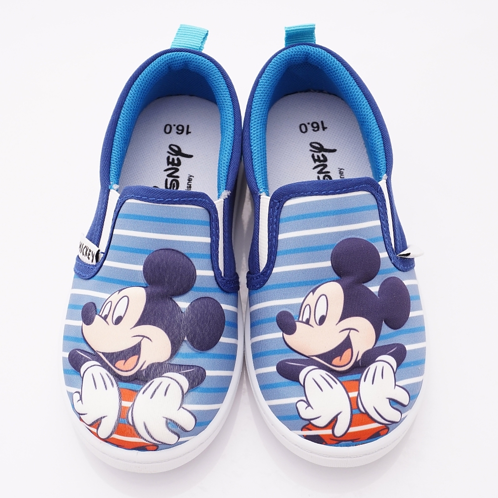 迪士尼童鞋 米奇繽紛休閒鞋款 ON18854藍(中小童段)