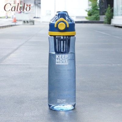 【Caldo卡朵生活】前進吧清爽系運動水壺 650ML(快)