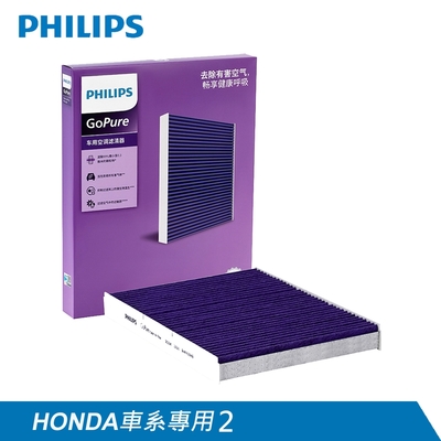 PHILIPS飛利浦多效車用抗敏除菌冷氣濾網-HONDA車系2