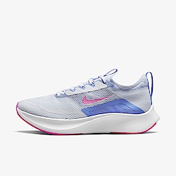 Nike Wmns Zoom Fly 4 [CT2401-003] 女 慢跑鞋 運動 路跑 包覆 襪套 緩震 透氣 灰藍