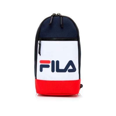 FILA LOGO單肩後背包-紅藍白 BPT-5003-NV