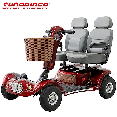 SHOPRIDER TE-889DXD必翔電動代步車(雙人共乘款)