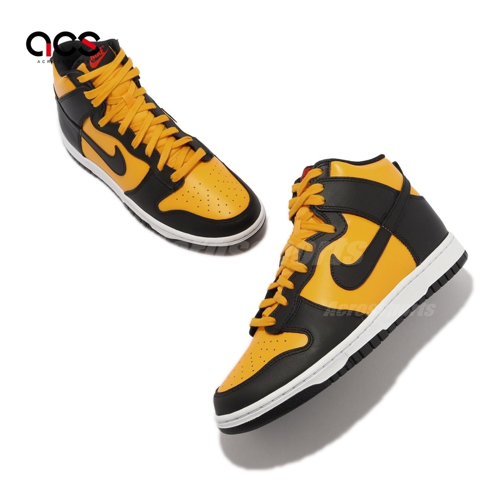 Nike Dunk HI Retro Reverse Goldenrod 反轉男鞋金黃黑DD1399-700