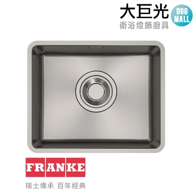 瑞士FRANKE Maris Quiet系列 不鏽鋼廚房水槽(MQX 110-50)