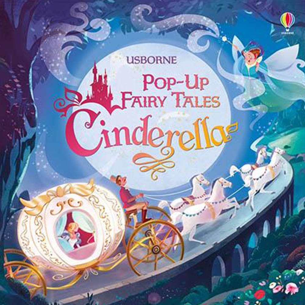 Pop-Up Fairy Tales Cinderella 灰姑娘精裝立體書