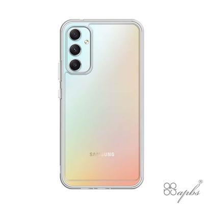 apbs Samsung Galaxy A34 5G 防震雙料手機殼-純透殼