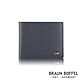 【BRAUN BUFFEL 德國小金牛】台灣總代理 波索 4卡零錢袋皮夾-藍色/BF386-315-NY product thumbnail 2