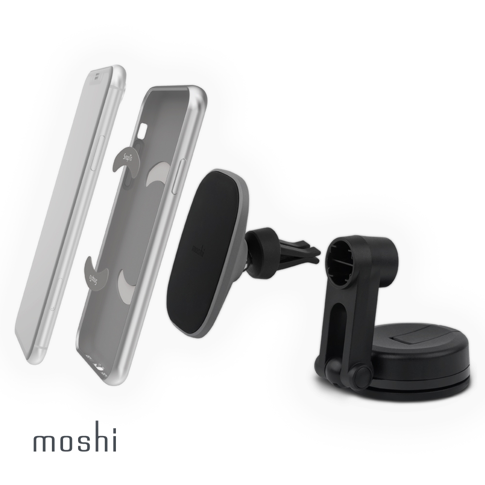 Moshi SnapTo 磁吸手機車用支架(萬用型)