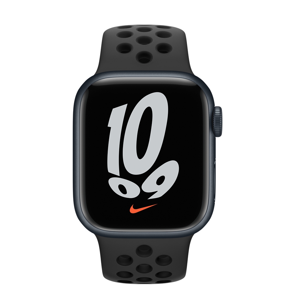 Apple Watch Nike Series 7 (GPS) 41mm 蘋果手錶午夜色鋁金屬錶殼+