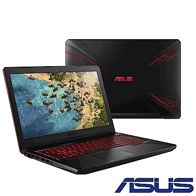 ASUS FX504GD 15吋電競筆電(i7-8750H/GTX1050/4G/紅