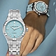 Maurice Lacroix 艾美錶 AIKON 全球限量 夏日特別版鑽石機械女錶 套錶 母親節禮物-35mm AI6006-SS00F-451-C product thumbnail 1