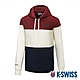 K-SWISS Panel  Hoodie刷毛連帽上衣-男-紅/藍/白 product thumbnail 1