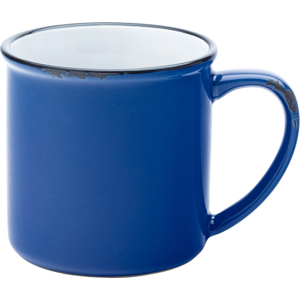 《Utopia》復古石陶馬克杯(藍280ml) | 水杯 茶杯 咖啡杯