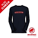 【Mammut 長毛象】QD Logo Print Longsleeve T-Shirt AF Men 快乾LOGO長袖T恤 海洋藍PRT2 男款 #1016-01030 product thumbnail 1