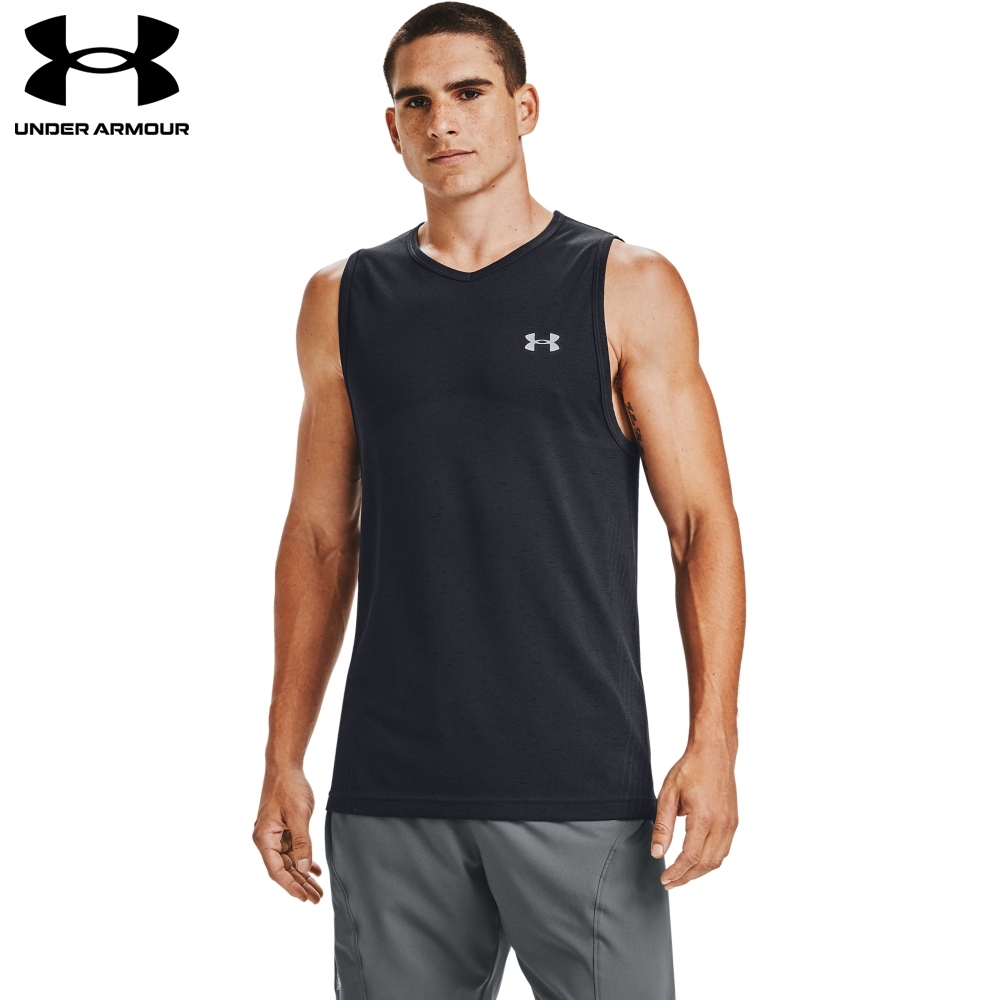 【UNDER ARMOUR】UA男 Seamless背心T-shirt-人氣新品