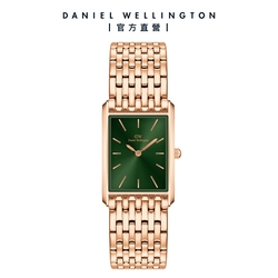 Daniel Wellington DW Bound 32x22mm 經典摩登九鍊式精鋼方錶-玫瑰金