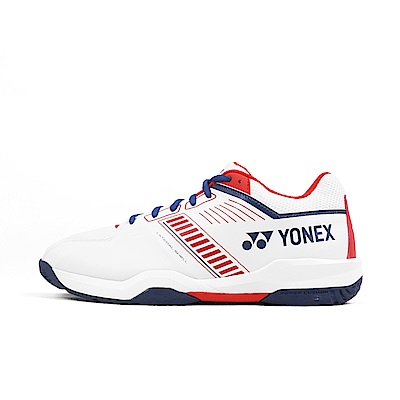 yonex power cushion strider flow [shbsf1wex114] 男 羽球鞋 寬楦 白紅