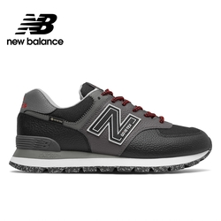 New Balance 男性復古運動鞋 黑灰色