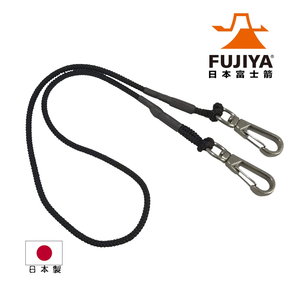 【FUJIYA日本富士箭】工具安全吊繩-3kg-黑(FSC-3S-BK)