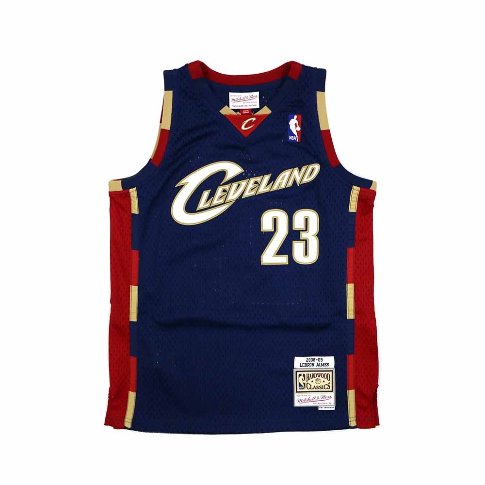 M&N 青少年 G1 Swingman復古球衣 騎士隊 08-09 LeBron James #23