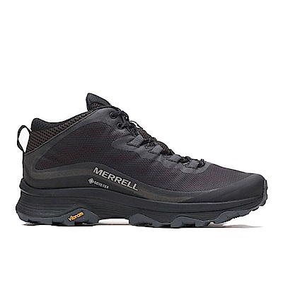 merrell moab speed mid gore-tex [ml067075] 男 戶外鞋 登山 越野 防水 黑