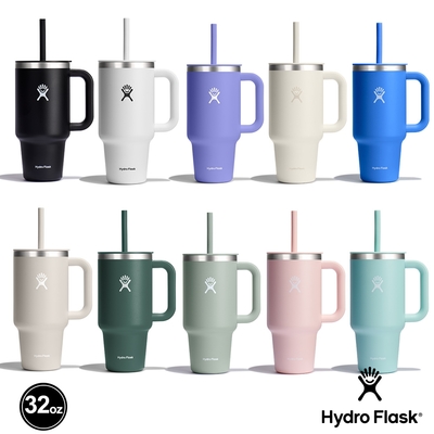 Hydro Flask 32oz/946ml 吸管 冰霸杯 隨手杯 多色可選 大容量 保冰 保溫 方便飲用 無毒保溫瓶