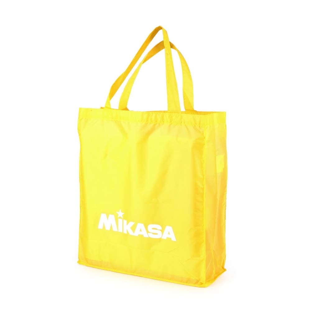MIKASA 摺疊購物袋 黃白