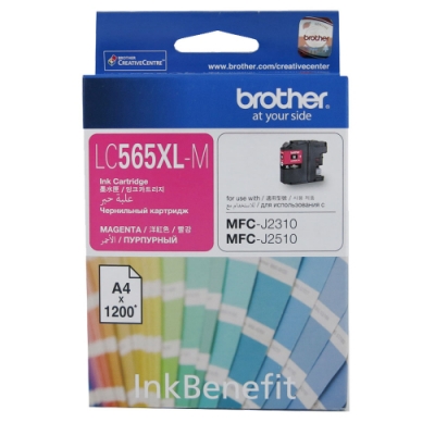 BROTHER LC565XL-M 原廠高容量紅色墨水匣