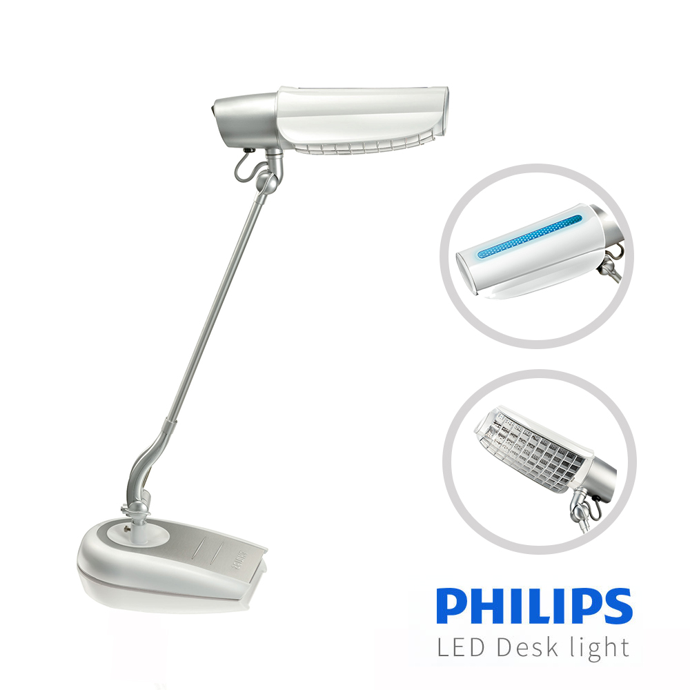 【超值】【飛利浦 PHILIPS LIGHTING】鉑光防眩檯燈 FDS668 (白) - 檯燈照明/燈飾 - @網紅直播人氣商品