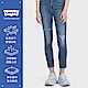 Levis 721高腰緊身窄管彈性牛仔褲Cool Jeans刷破細節 及踝 product thumbnail 2