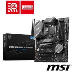 MSI微星 B760 GAMING PLUS WIFI 主機板