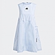 adidas 洋裝 女款 運動洋裝 長版上衣 亞規 W C ESC DRESS 藍 IC0275 product thumbnail 1