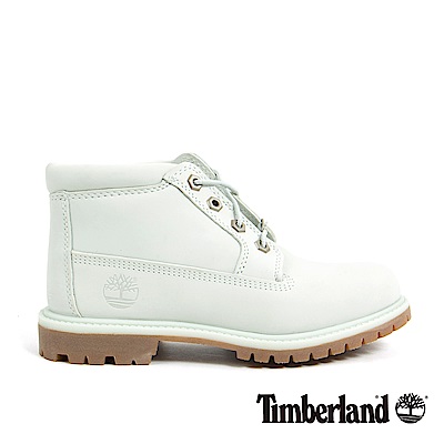 Timberland 女款淡藍色絨面皮革休閒靴 | A1NDKK34