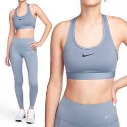 Nike Nike AS W NK SWSH MED SPT Bra 女款 藍色 中度支撐 運動內衣 DX6822-493