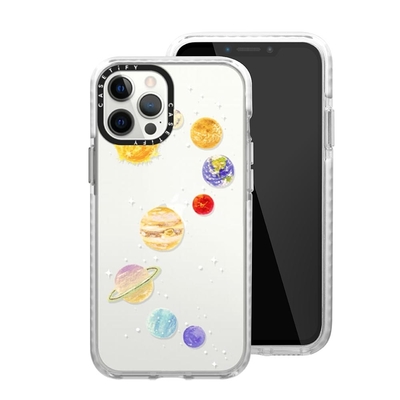 Casetify iPhone 12 Pro Max 耐衝擊保護殼-糖果星球