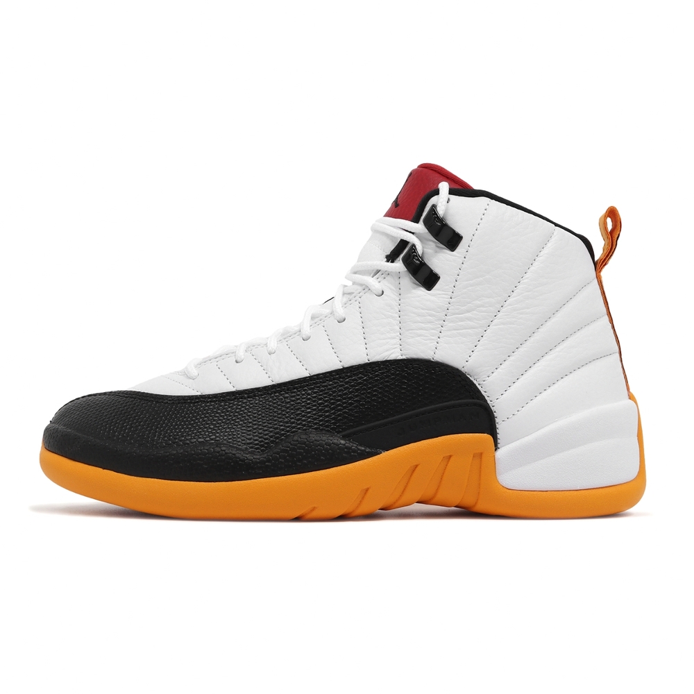 Nike Air Jordan 12 Retro GC 男鞋白黑橘黃25週年中國12代休閒鞋DR8887