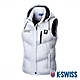 K-SWISS Down Vest可拆式連帽羽絨背心-女-白 product thumbnail 1