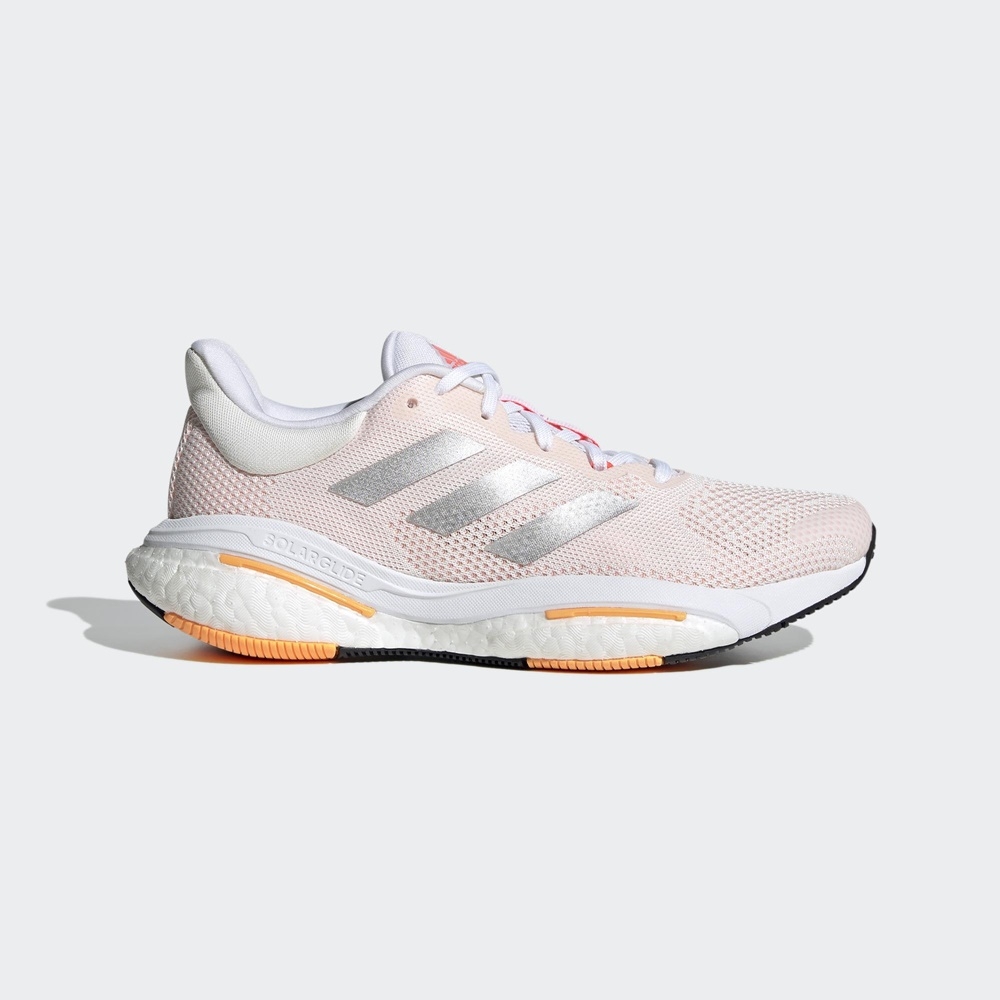 ADIDAS SOLARGLIDE 5 女慢跑鞋 -白粉-GX5496