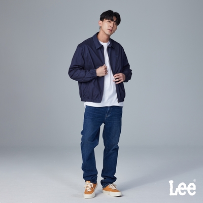 Lee 男款 短版休閒外套 丈青