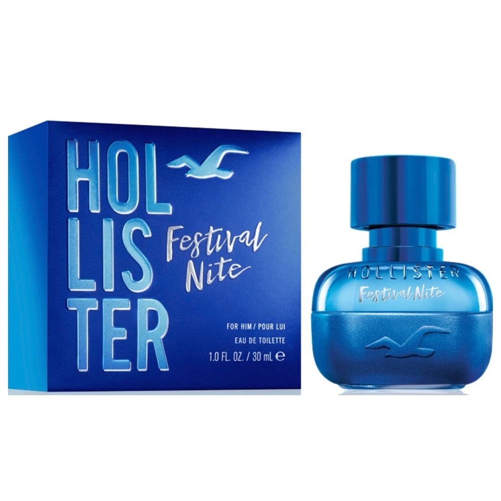 Hollister 霓虹派對男性淡香水 30ml