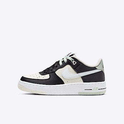 Nike Air Force 1 Lv8 1 GS [FB9035-002] 大童 休閒鞋 運動 經典 AF1 黑 米